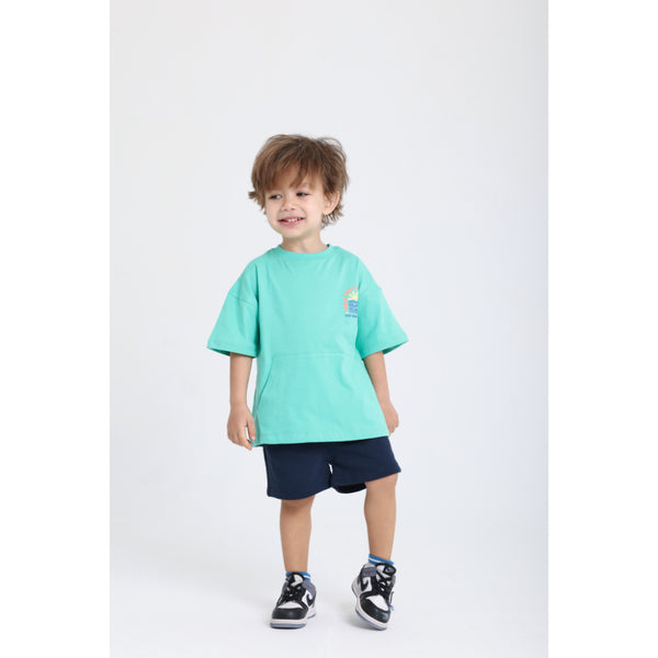 Unisex Baby Mint "North Coast Summer Club" T-Shirt