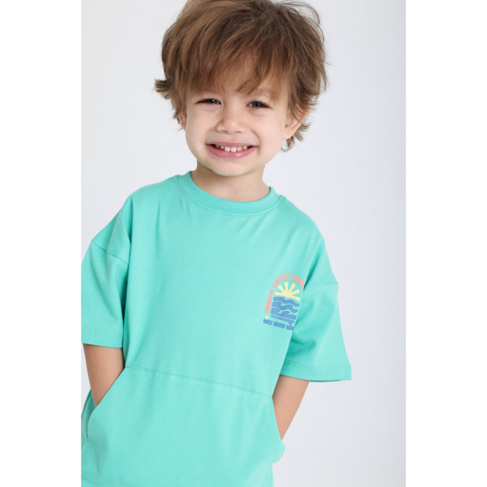 Unisex Baby Mint "North Coast Summer Club" T-Shirt - Clothing - Playmore
