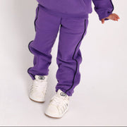 Unisex Cotton Sweatpants – Purple