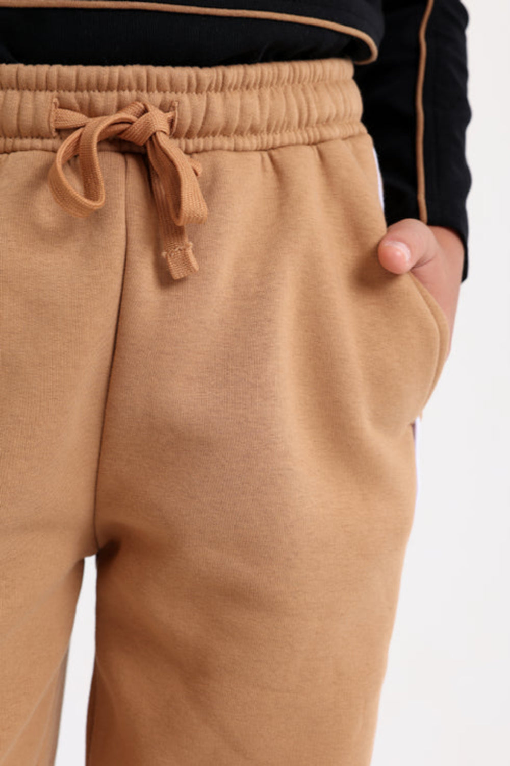 Unisex Cotton Sweatpants – Camel