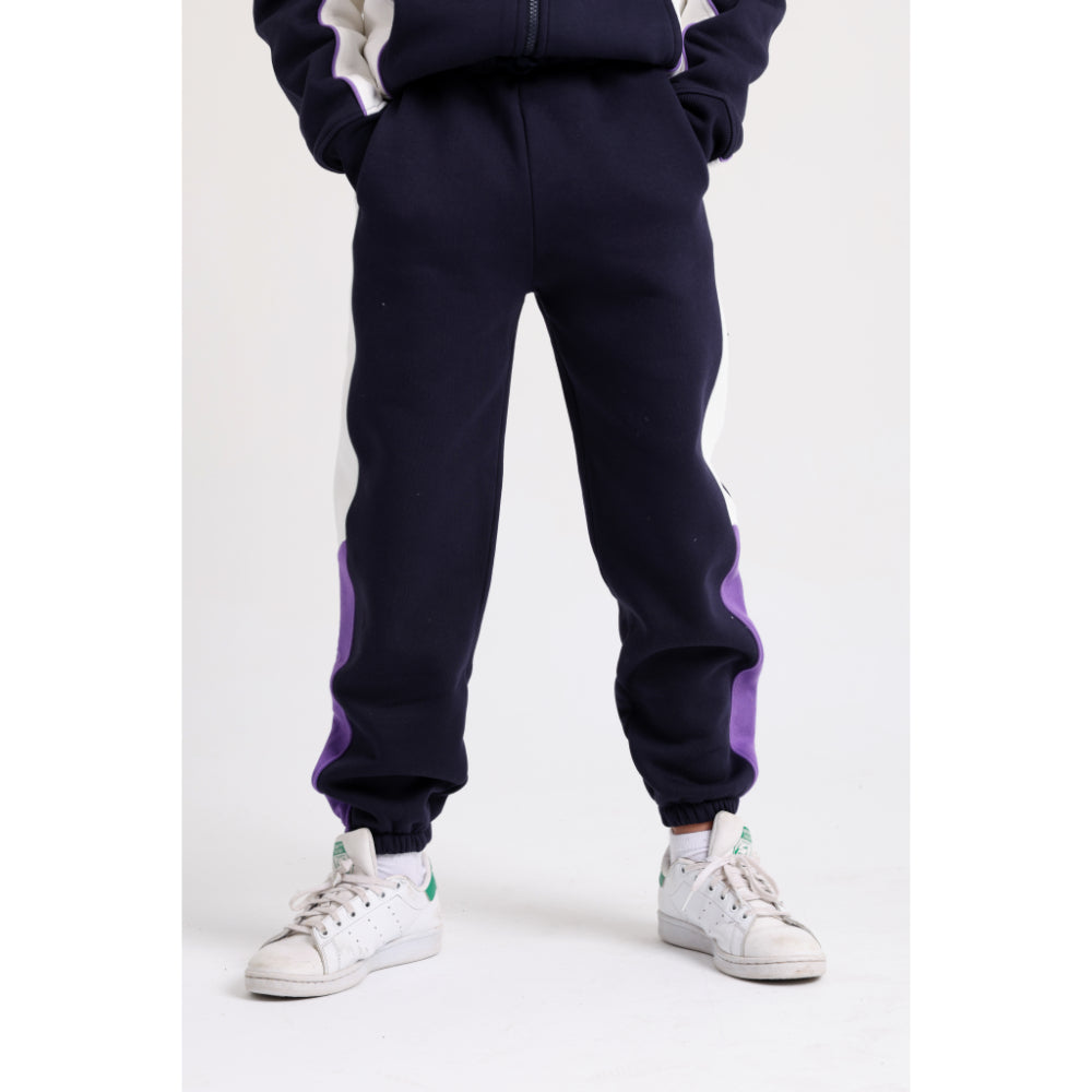 Teens Cotton Sweatpants - Navy