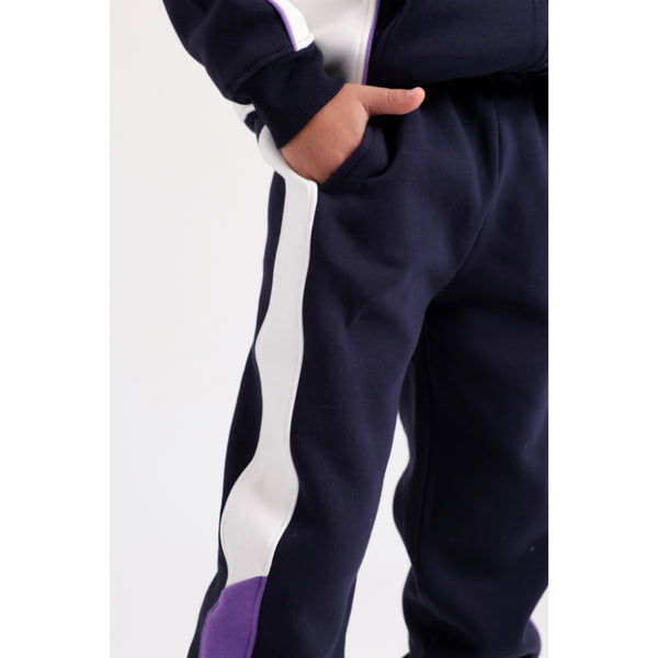 Teens Cotton Sweatpants - Navy
