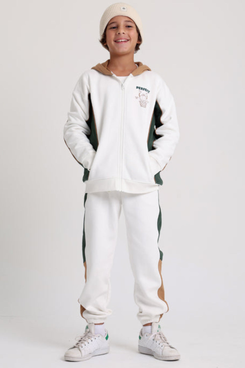 Boys Cotton Sweatpants – Off-White