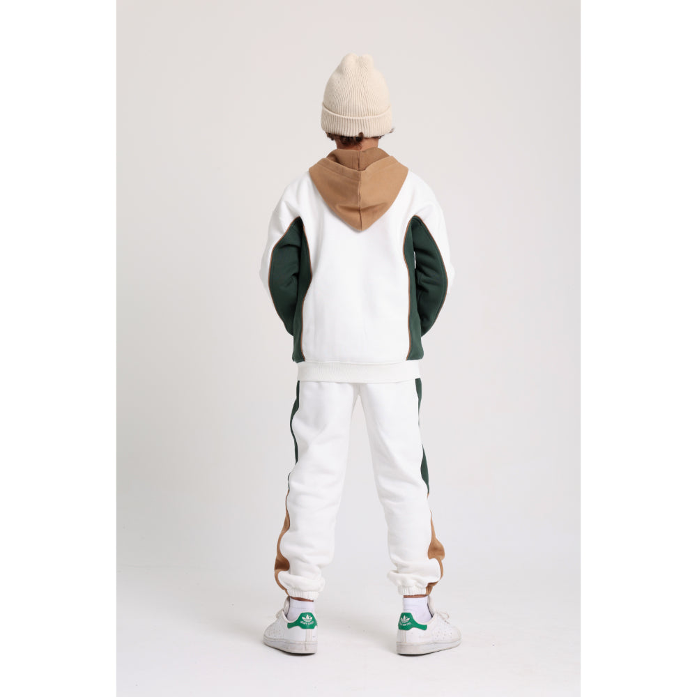 Unisex Cotton Hoodie – Off-White with "Prefect" Design