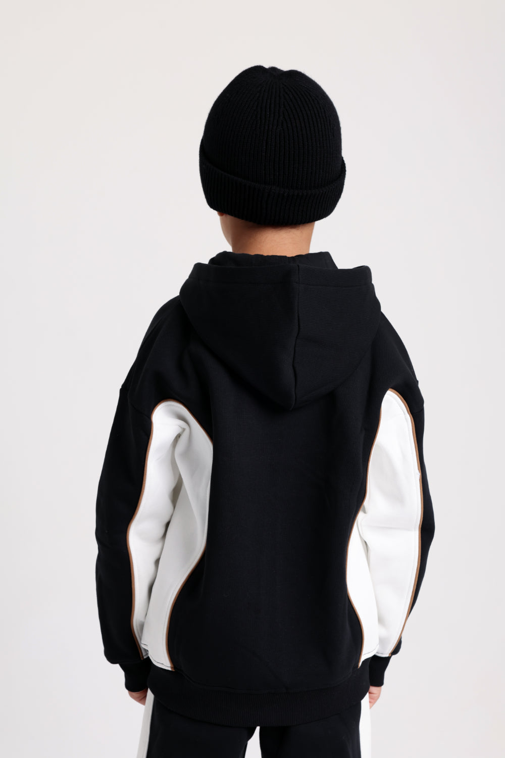 Unisex Cozy Blend Ice Cap – Black with Triple Smiley Vibes