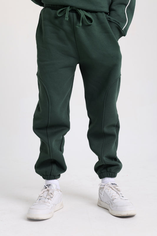 Unisex Cotton Sweatpants – Olive