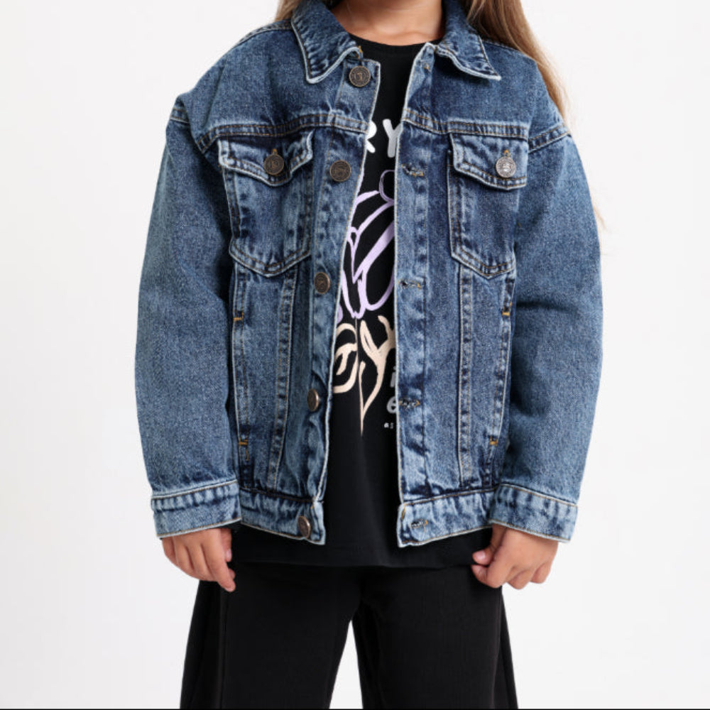 Unisex Denim Jacket - Light Blue