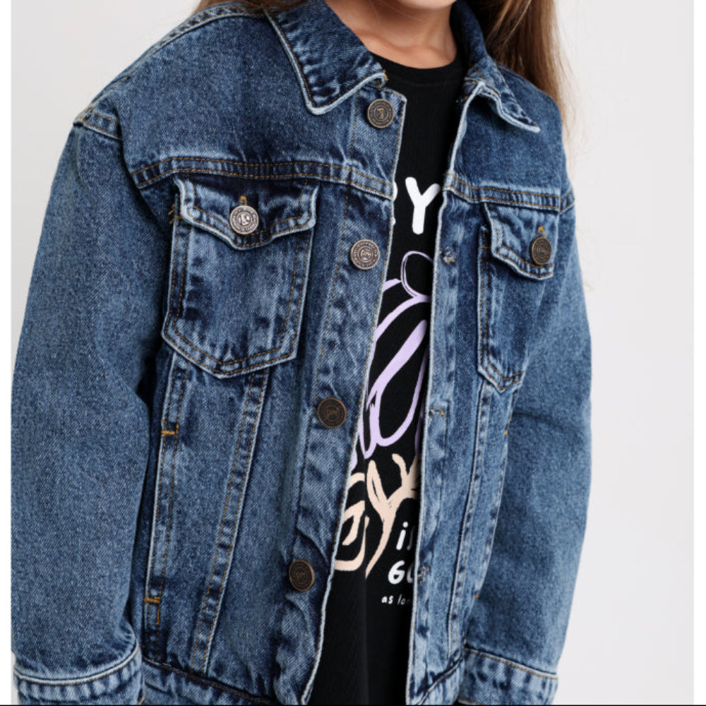 Unisex Denim Jacket - Light Blue