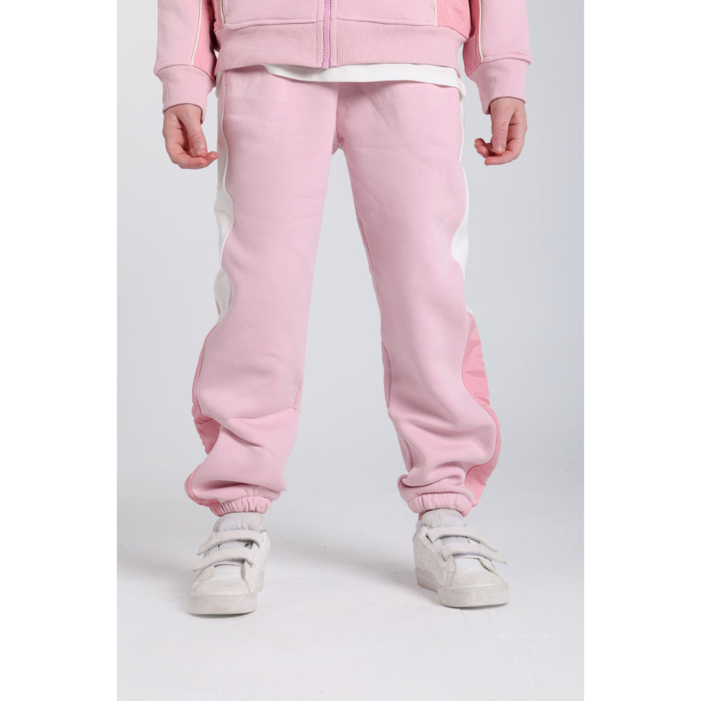 Girls Cotton Sweatpants – Pink