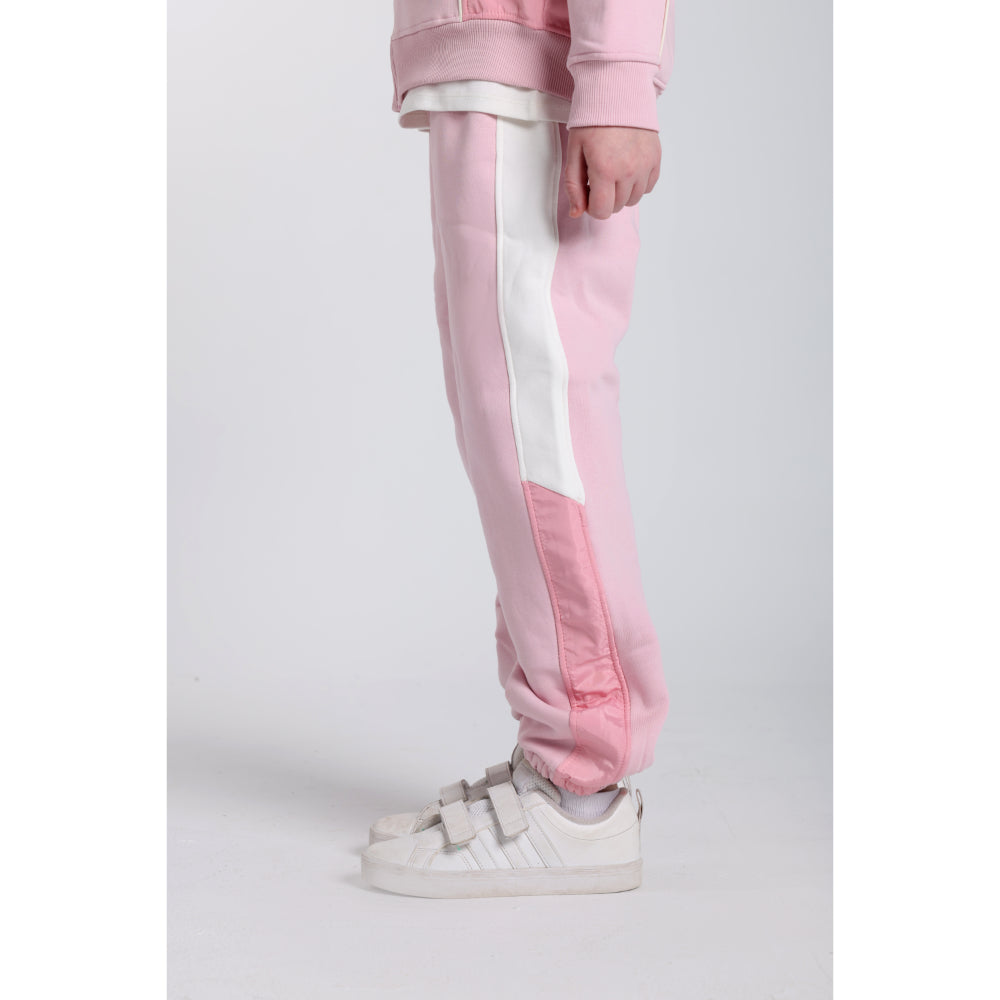 Girls Cotton Sweatpants – Pink