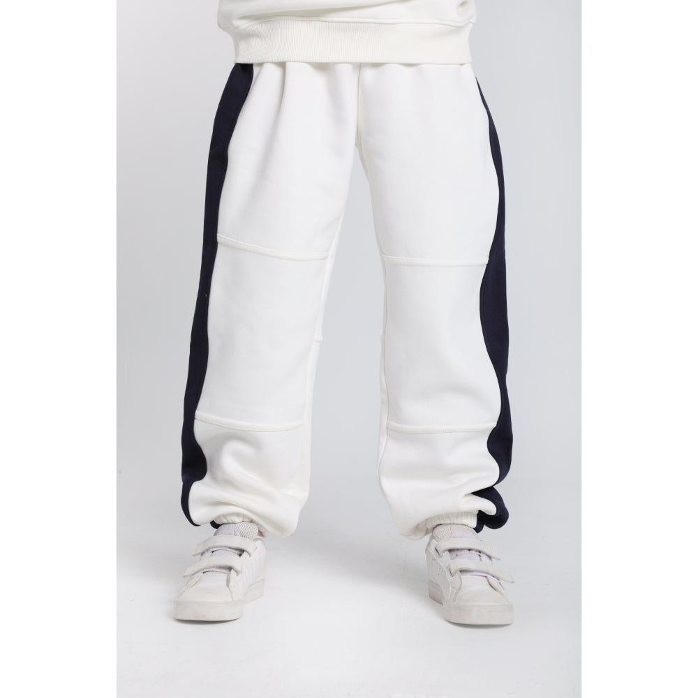 Unisex Sweatpants – Off-White & Navy - Clothing - Playmore