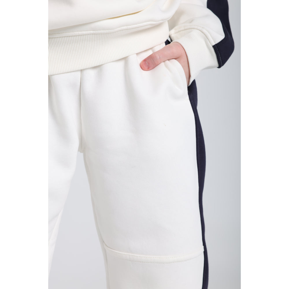 Unisex Sweatpants – Off-White & Navy