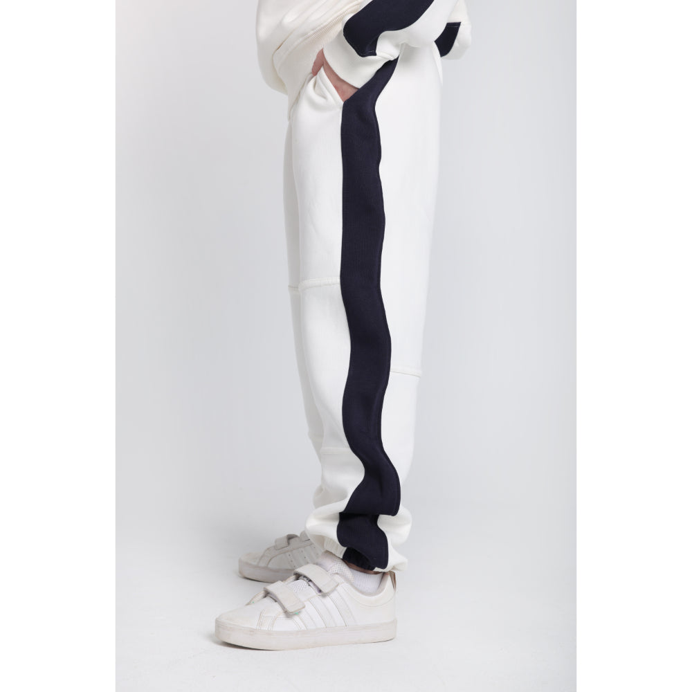 Unisex Sweatpants – Off-White & Navy