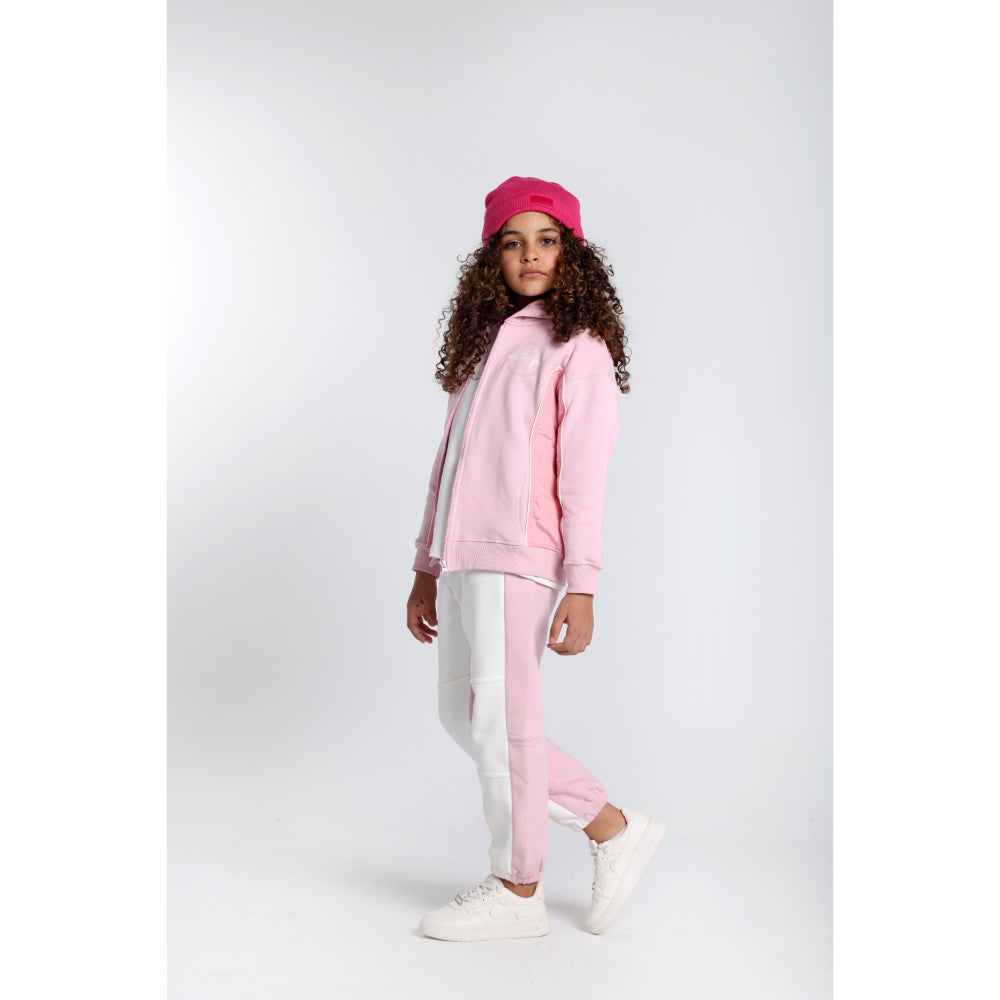 Teens Cotton Hoodie – Pink with “Join The Fun” Print