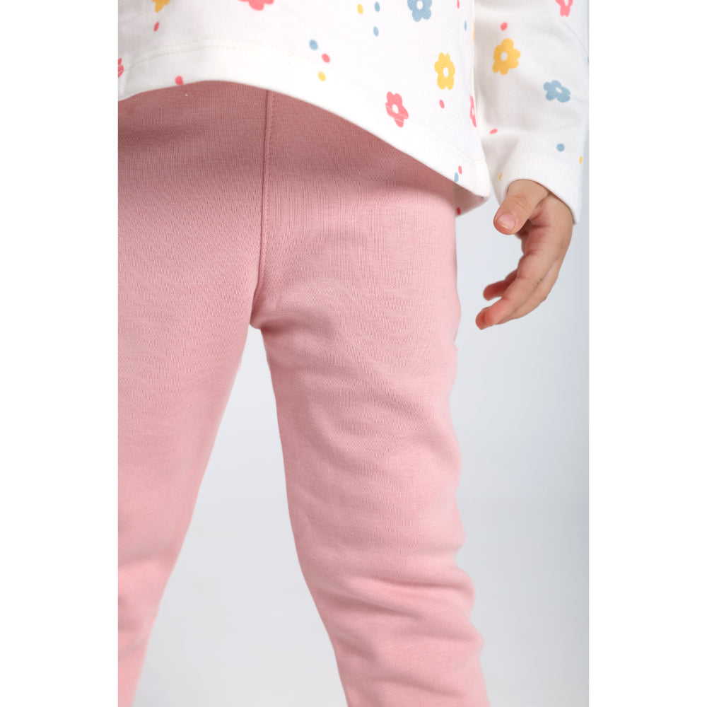 Baby Girls Leggings – Dusty Pink