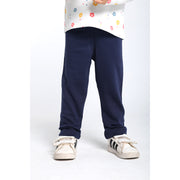 Unisex Interlock Fur Leggings – Navy