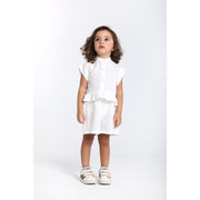 Baby Girls 2-Piece Outfit Set – Off-white