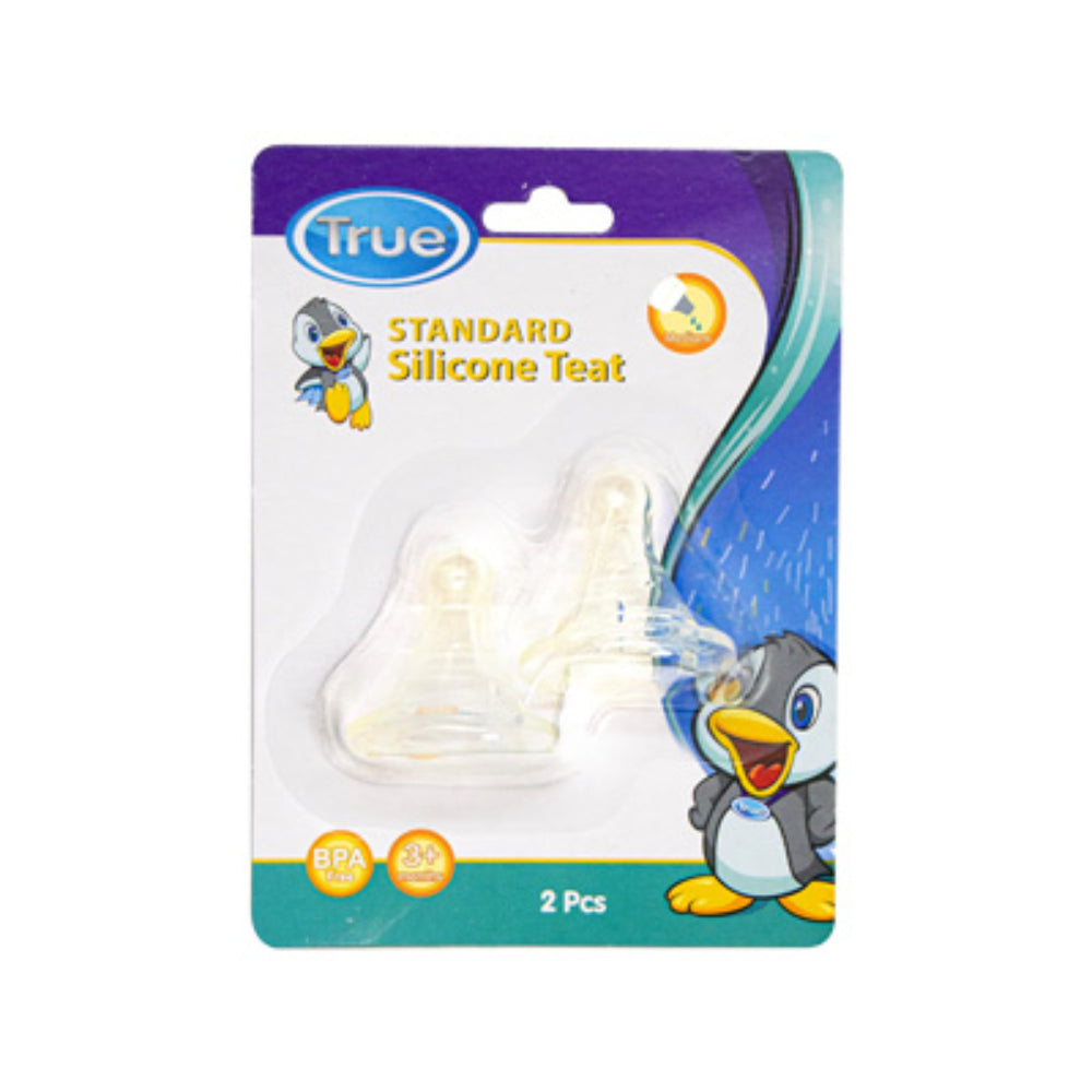 True Standard Silicone Teat – 2 Pack