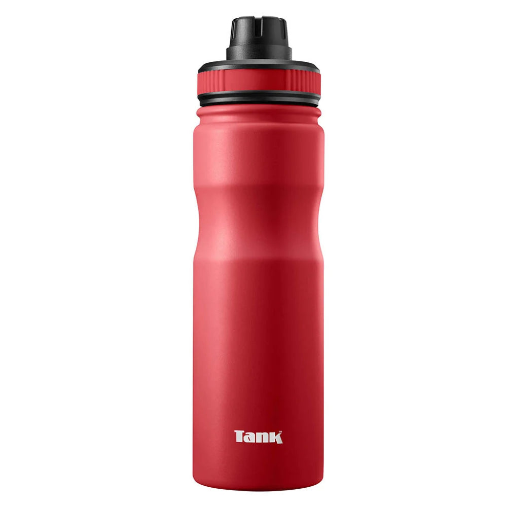 Tank Stainless Steel Cold Bottle 650ml – Dark Red
