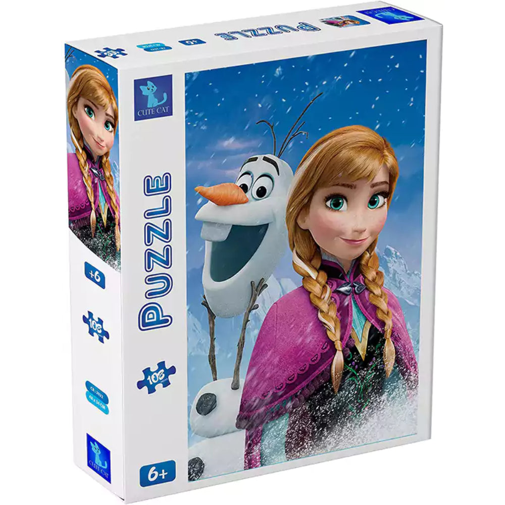 Frozen Puzzle - 108 Pieces - Toys - Cute Cat