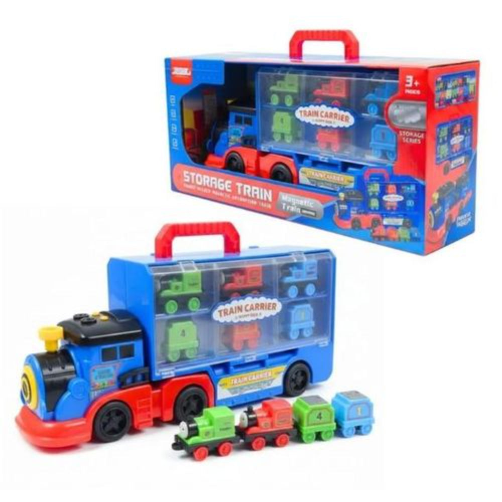 Double-Decker Storage Train Carrier Set