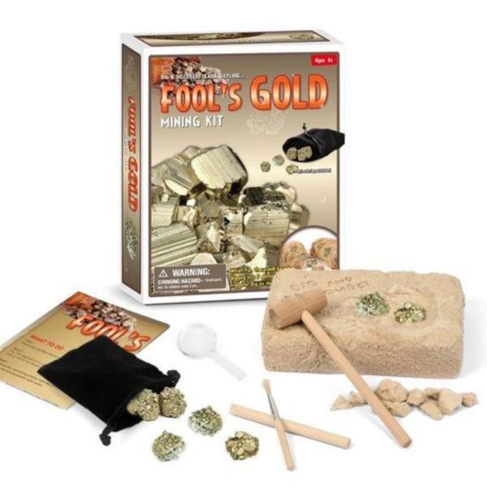 Dig & Discover Eduman Fool's Gold Mining Kit