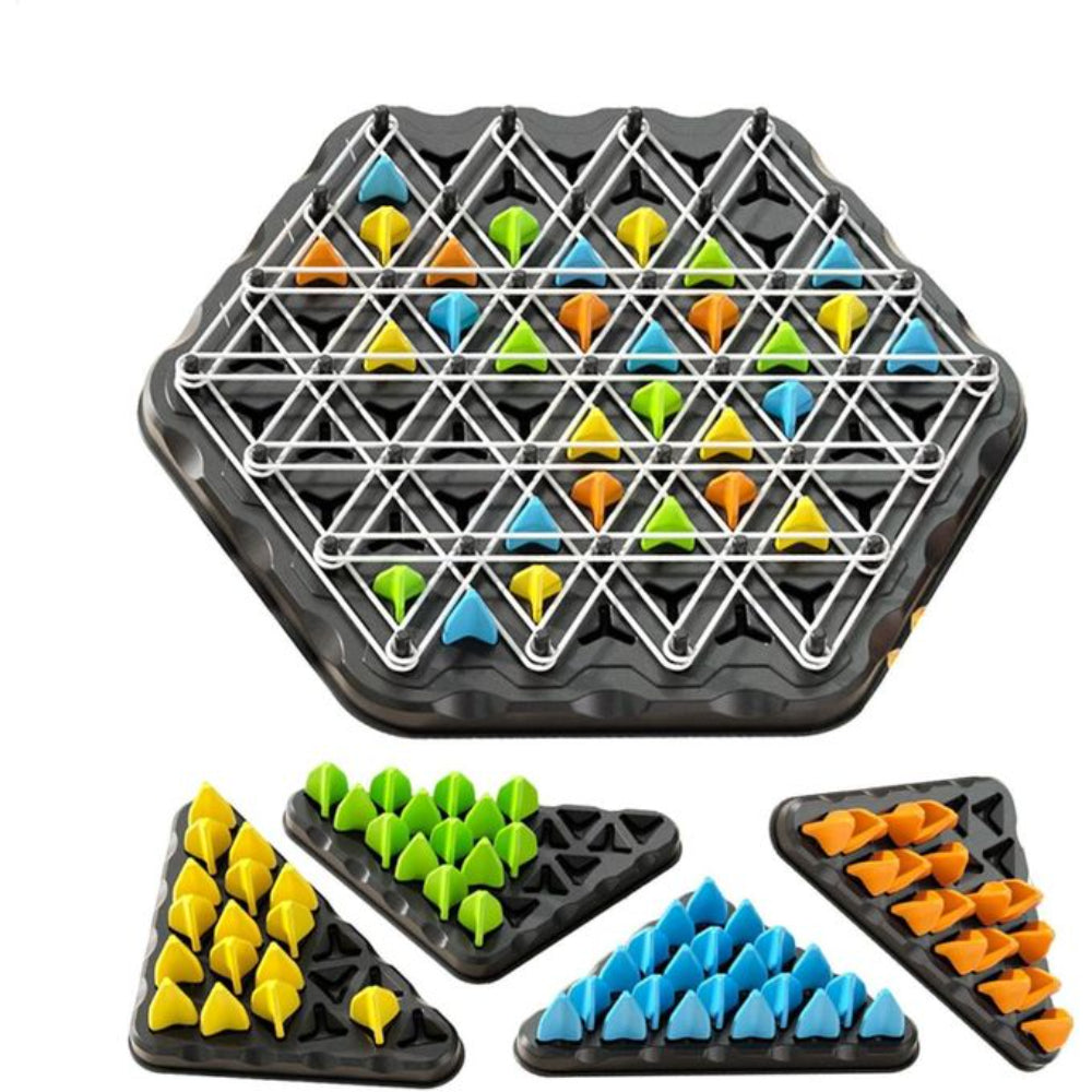 Puzzle Geometry Triangle Chess - Toys - Bright Future