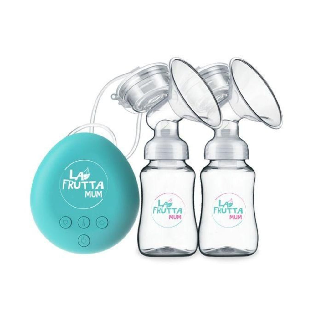 La Frutta Double Chargeable Wearable Breast Pump – 150 ml+2 Milk Bags Gift - Baby Essentials
