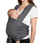 Petit Bebe Baby Carrier Simple Wrap Carrier – Dark Grey