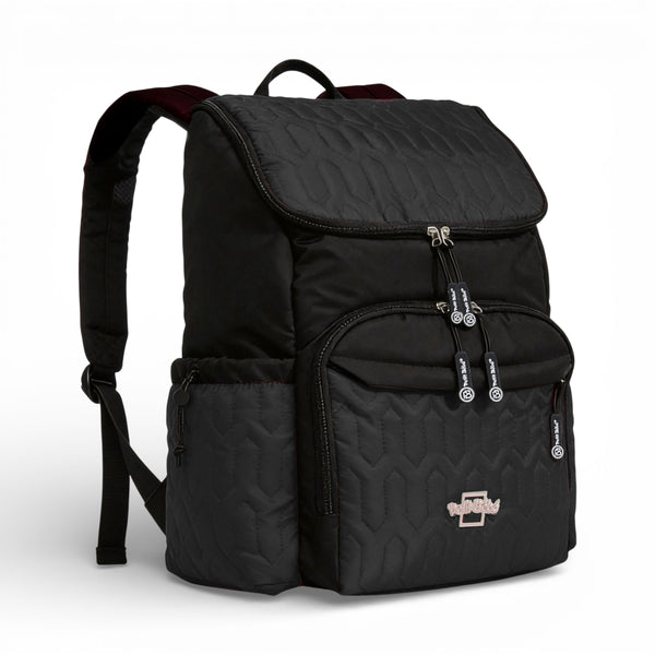Petit Bebe Baby Diaper Backpack Premium Allure – Black