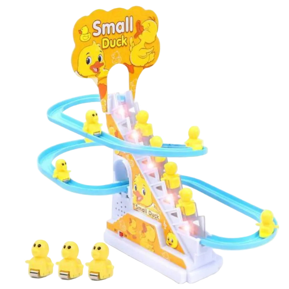 Small Duck Electric Stair Climbing Track Toy