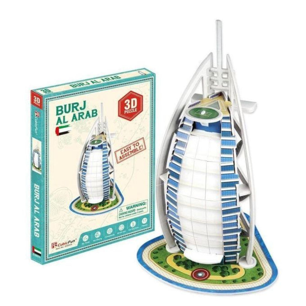 CubicFun 3D Puzzle Burj Al Arab Hotel - Toys
