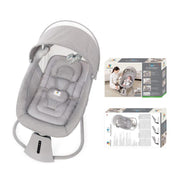 Mastela 3-in-1 Aura Deluxe Bassinet – Light Grey