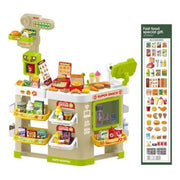 Street Food Fast Food Set (Light & Sound) – 106 Pcs