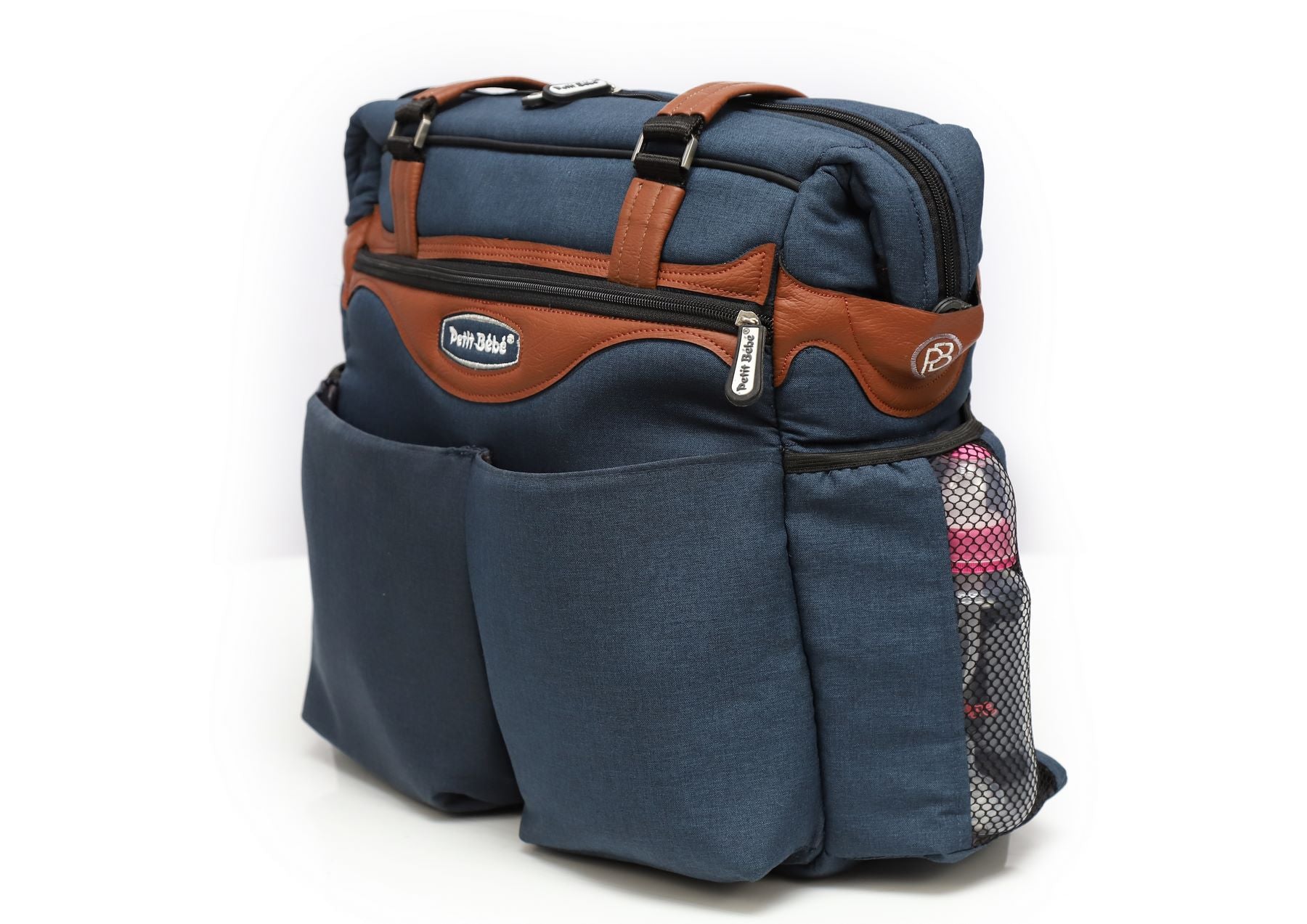 Petit Bebe Baby Diaper Bag Premium – Blue & Havan