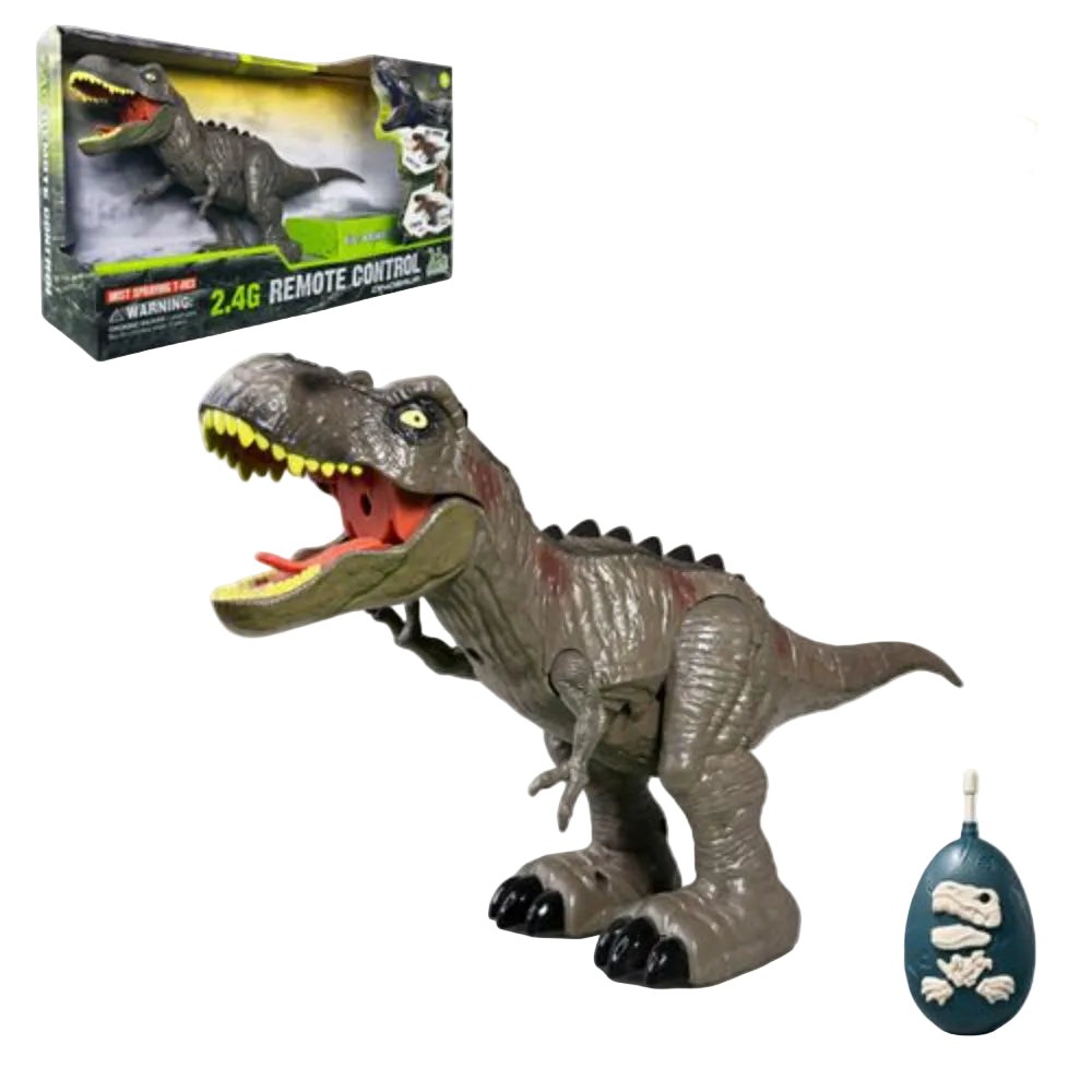 2.4G Remote Control Mist Spraying T-Rex Dinosaur Toy