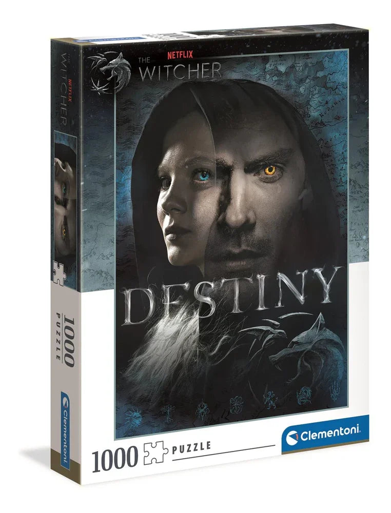 Clementoni The Witcher: Destiny Puzzle – 1000Pcs - Toys