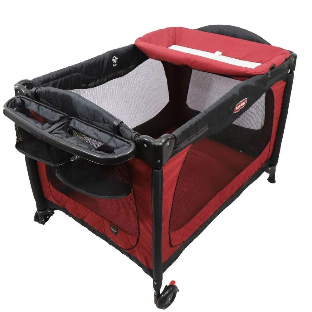 Petit Bebe Baby Play Pen Premium – Maroon