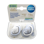 Canpol Babies Royal Baby Silicone Pacifier with Sterilization Case – 0–6 Months (2 Pcs)