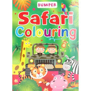Bumper Safari Coloring Book - Paperback