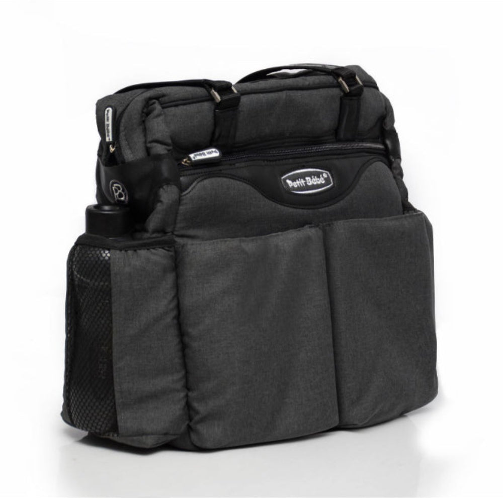Petit Bebe Baby Diaper Bag Premium – Black