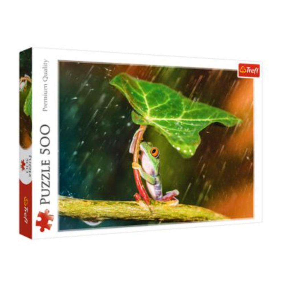 Trefl Green Umbrella Puzzle - 500 Pieces