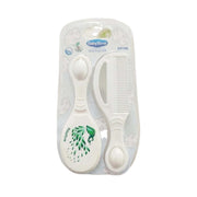 Baby Time Brush and Comb Set – White