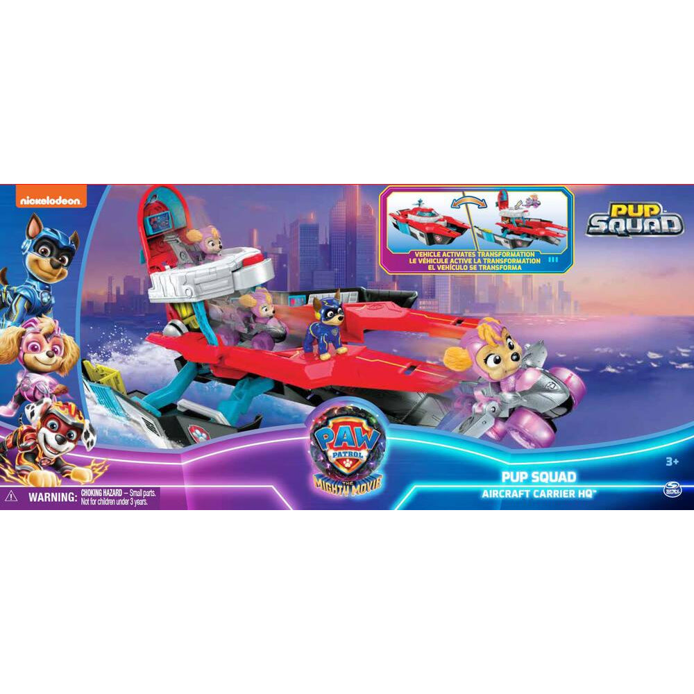 Paw Patrol Pup Squad Aircraft Carrier HQ