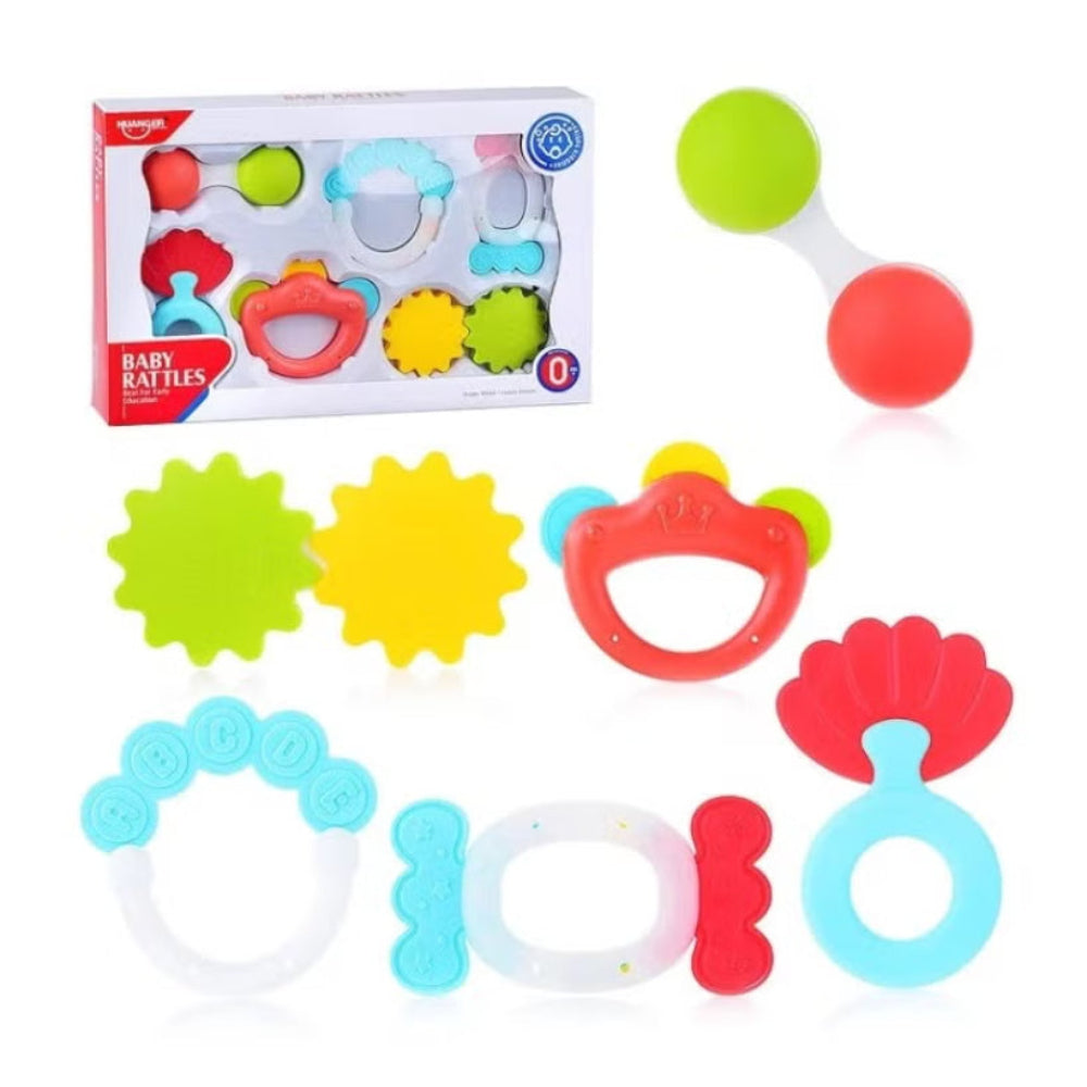 Huanger Baby Rattles Set – 6 Pcs