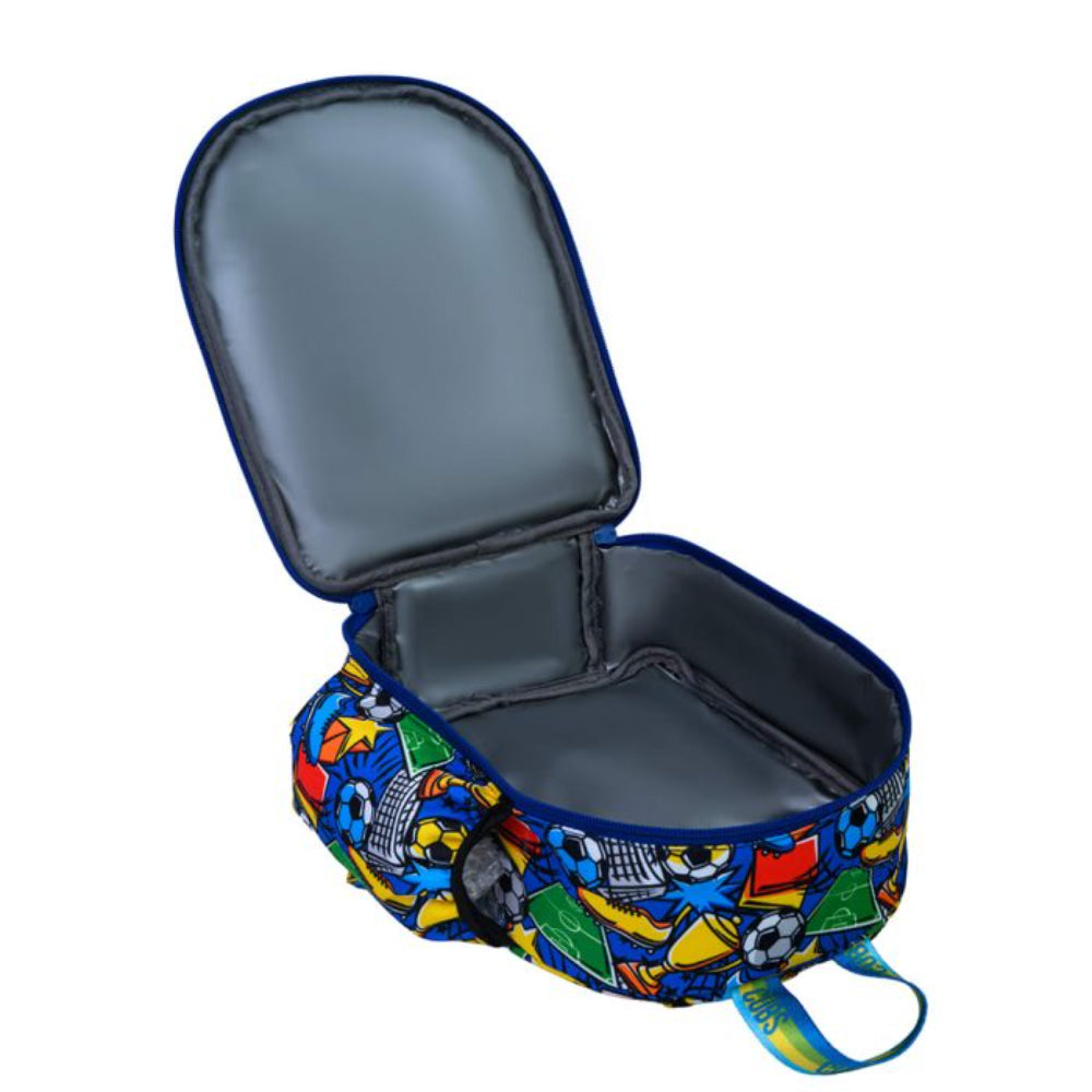 Cubs Football Fan letter R Lunch Nursery Backpack