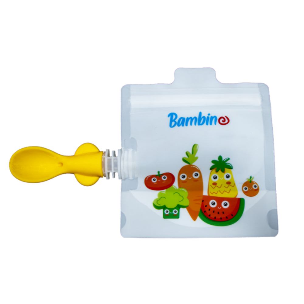 Granzia Bambino Sacheleta Food Pouches 125g – 10 Pcs