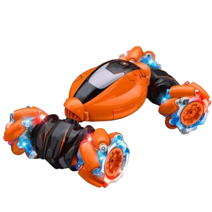 Lateral Drift RC Stunt Car – Orange - Toys - OKO