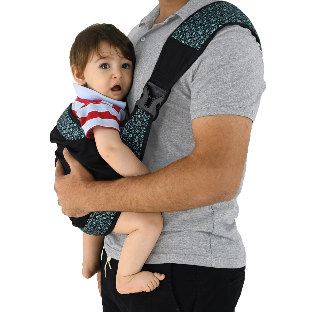 Petit Bebe Baby Vea Sling Carrier – Blue & Black