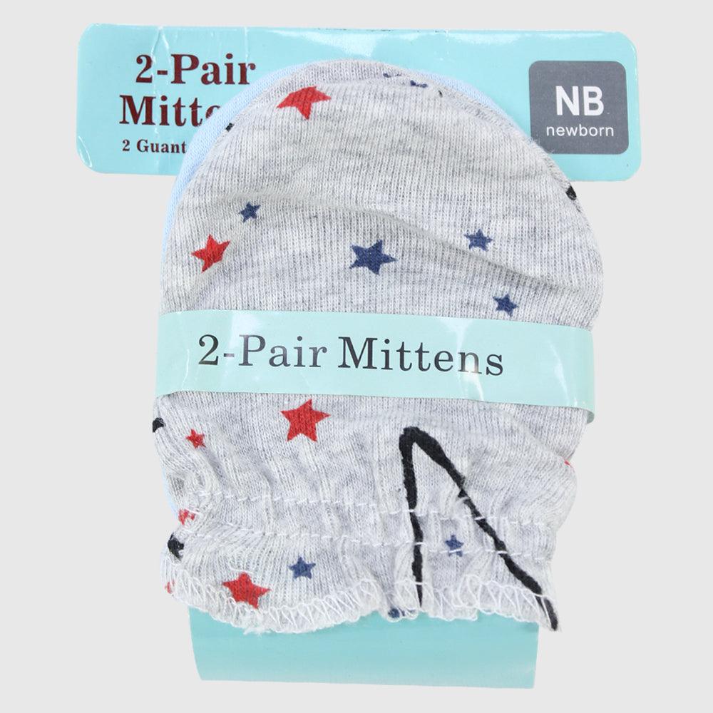 2-Pair Baby Mittens - Ourkids - Bella Bambino